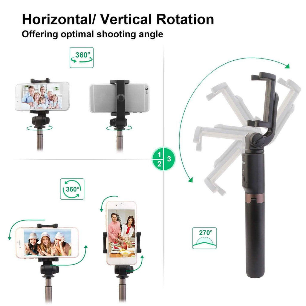 Wireless Extendable Selfie Stick