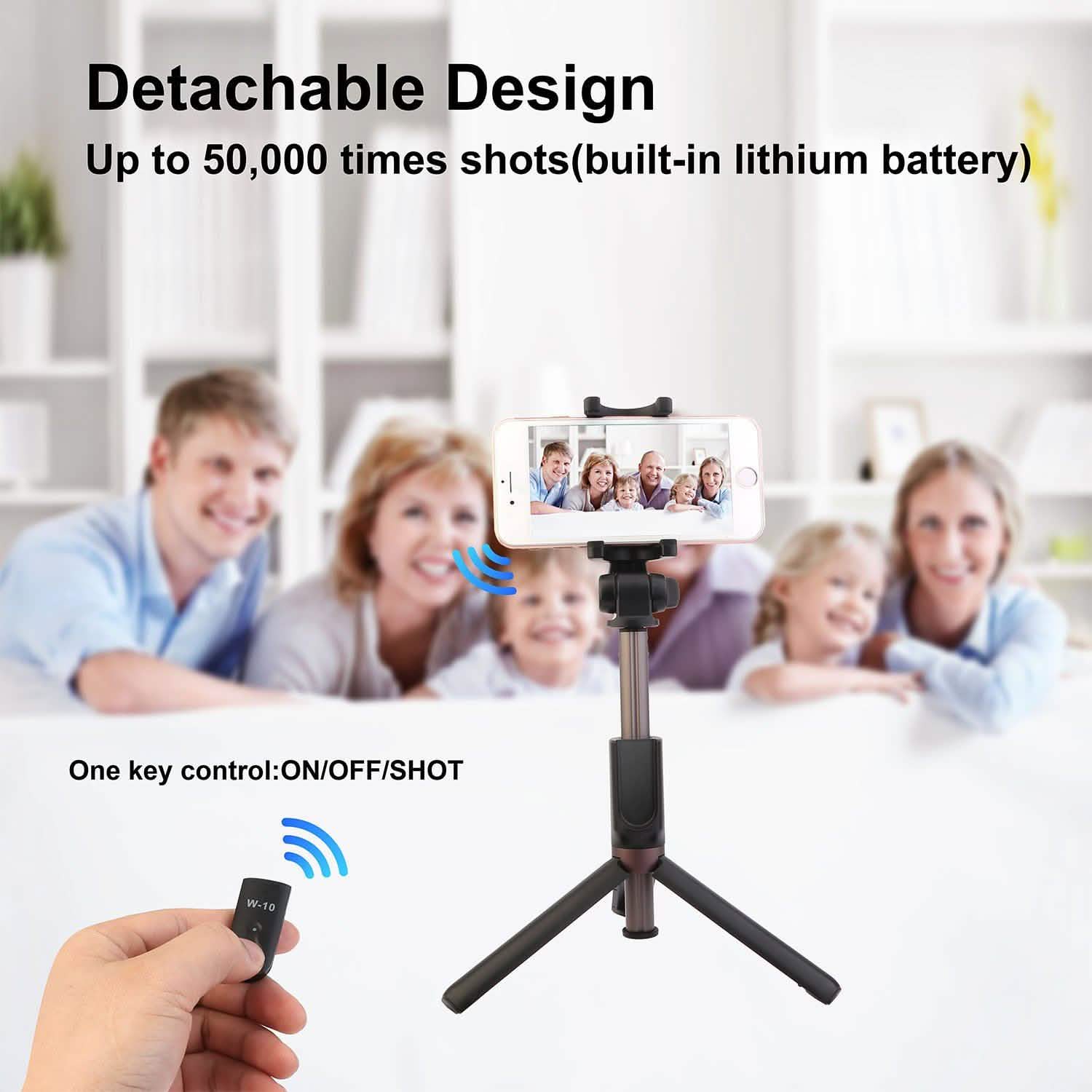 Wireless Extendable Selfie Stick