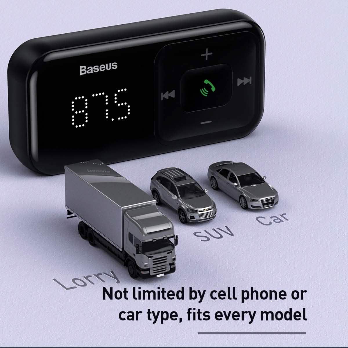 Wireless FM Radio Transmitter Adapter Car Kit