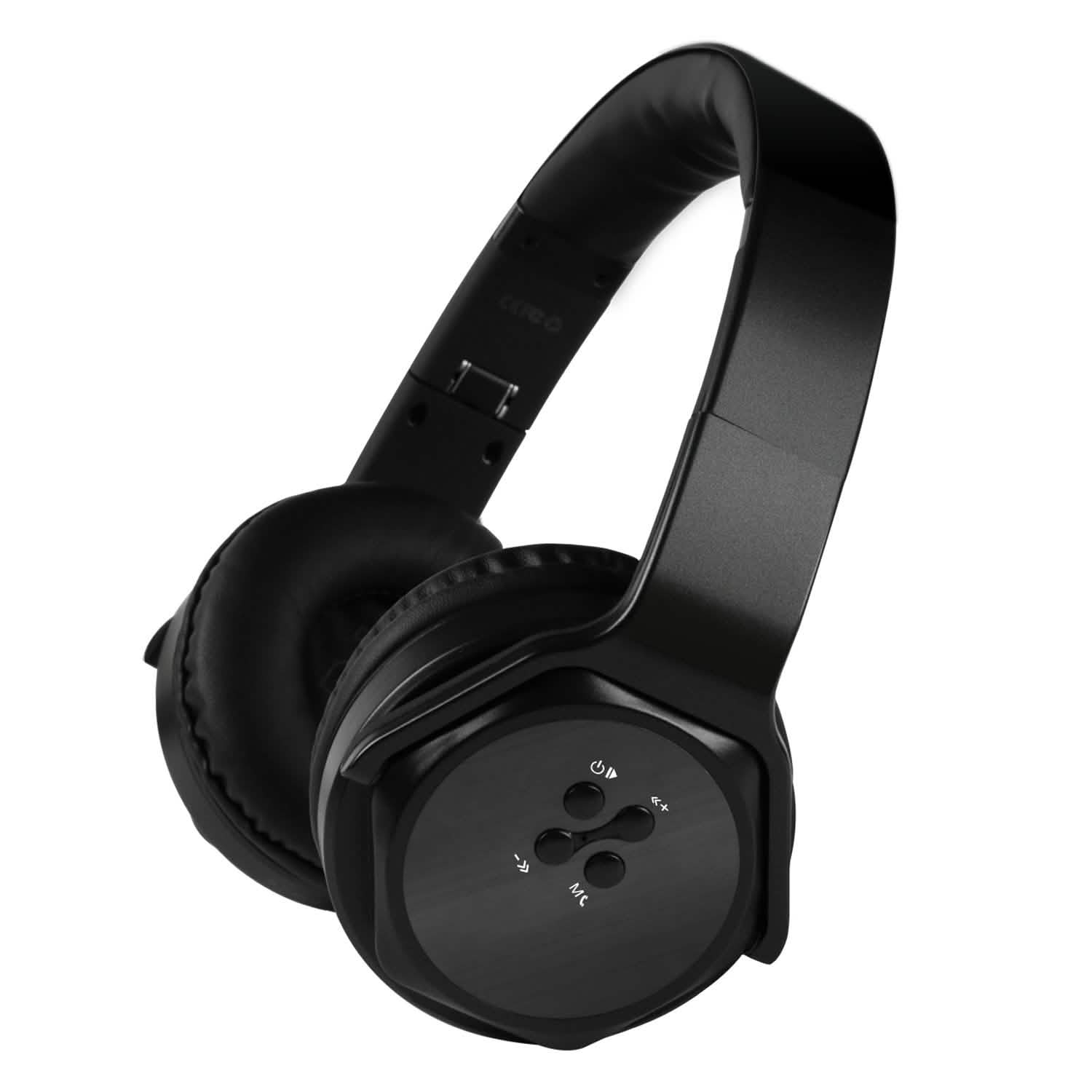 Wireless Foldable Headphones with Built-in Speaker