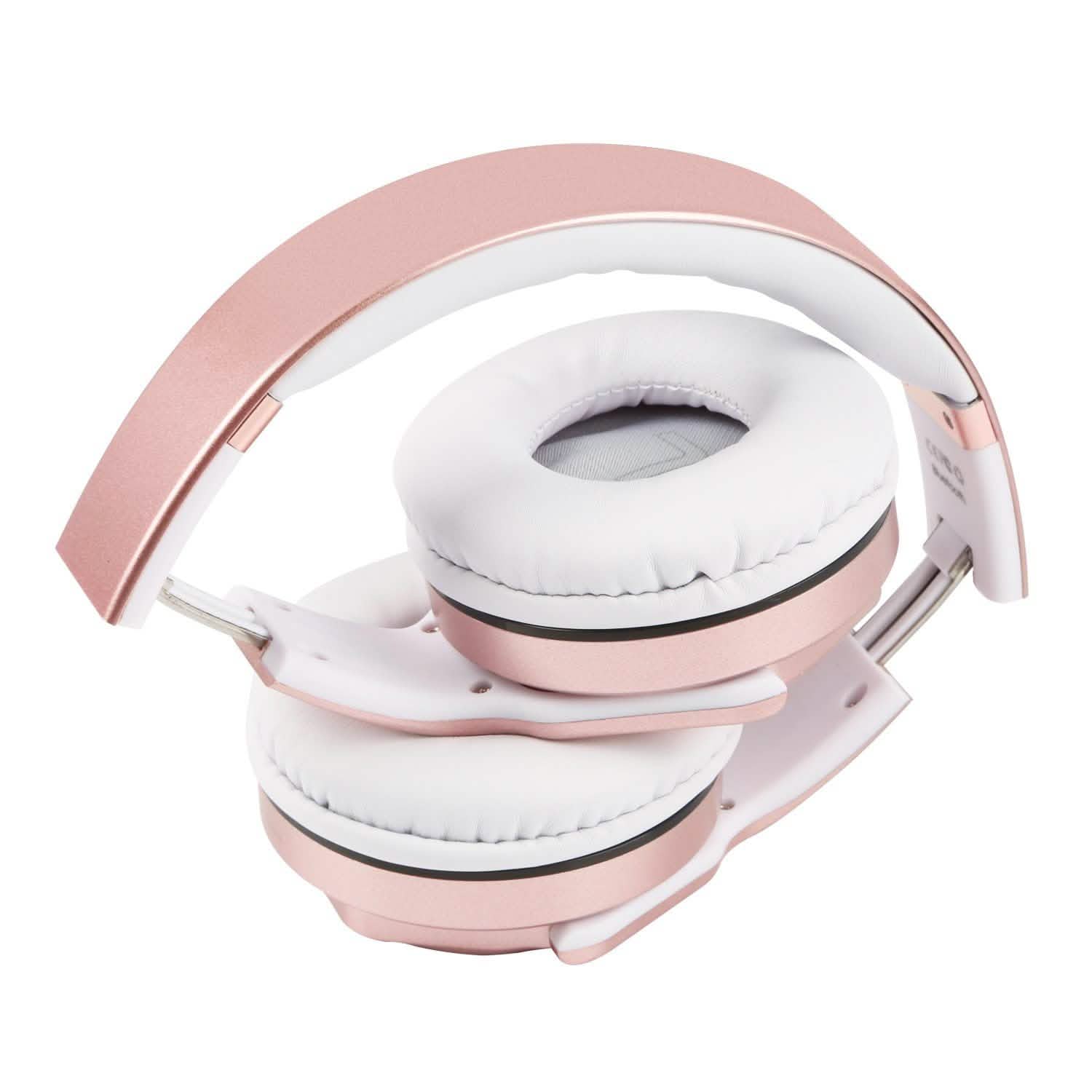 Wireless Foldable Headphones with Built-in Speaker