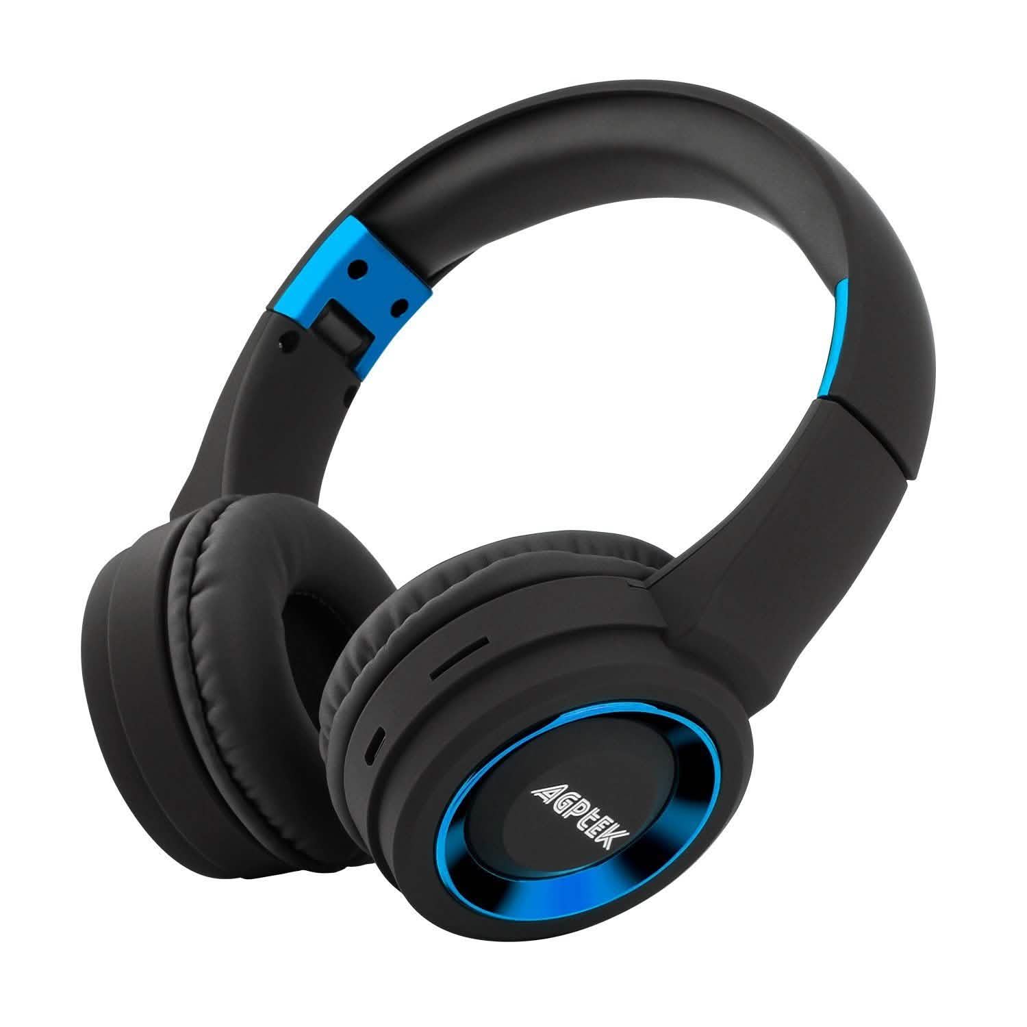 Wireless Headphones Bluetooth Headset Noise Cancelling Over Ear With Microphone