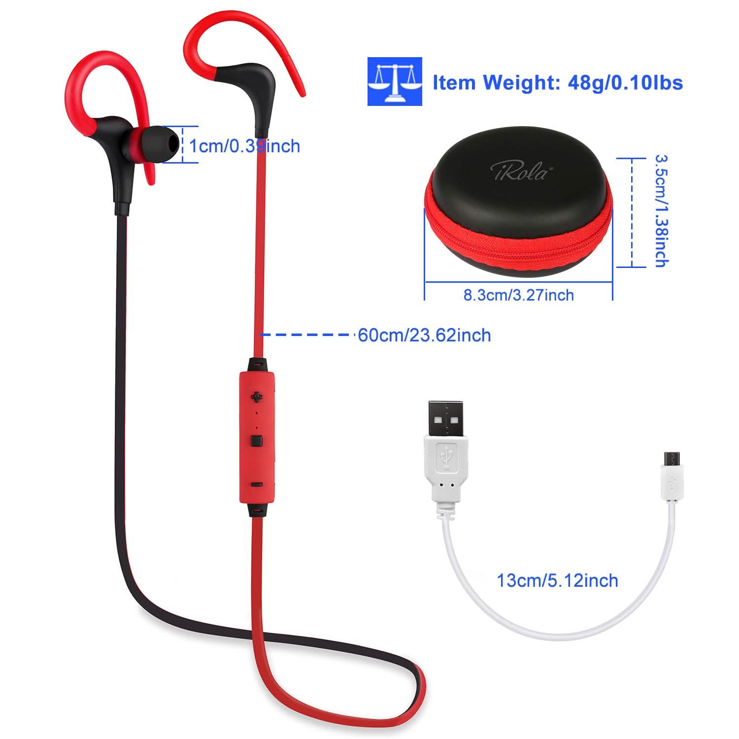 Wireless Headsets V4.1 Sport In-Ear Stereo Headphones