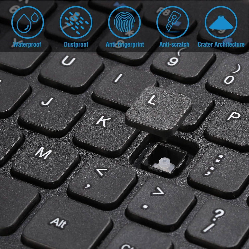 Wireless Keyboard and Mouse 2.4GHz Multimedia Mini Keyboard & Mouse