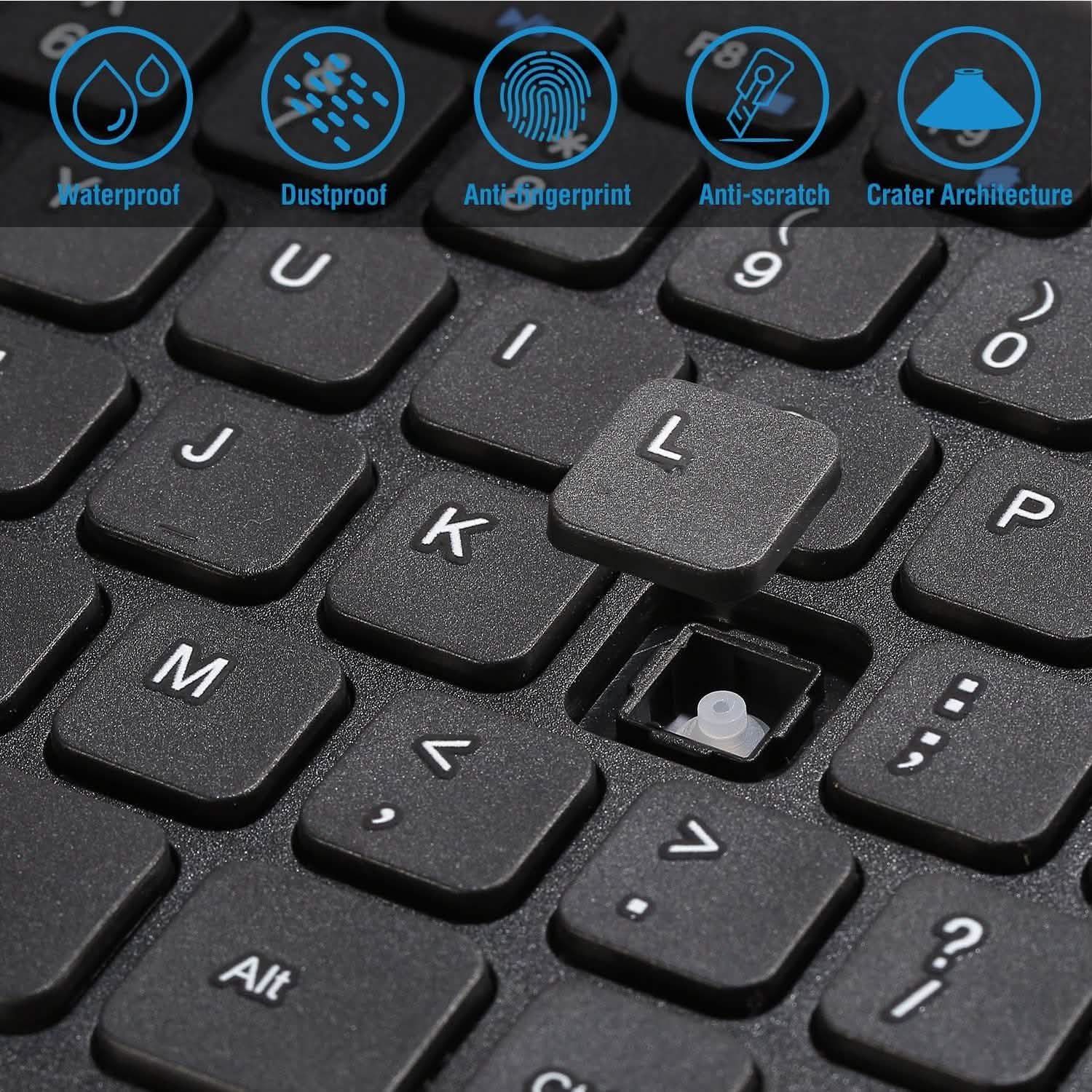 Wireless Keyboard and Mouse 2.4GHz Multimedia Mini Keyboard & Mouse