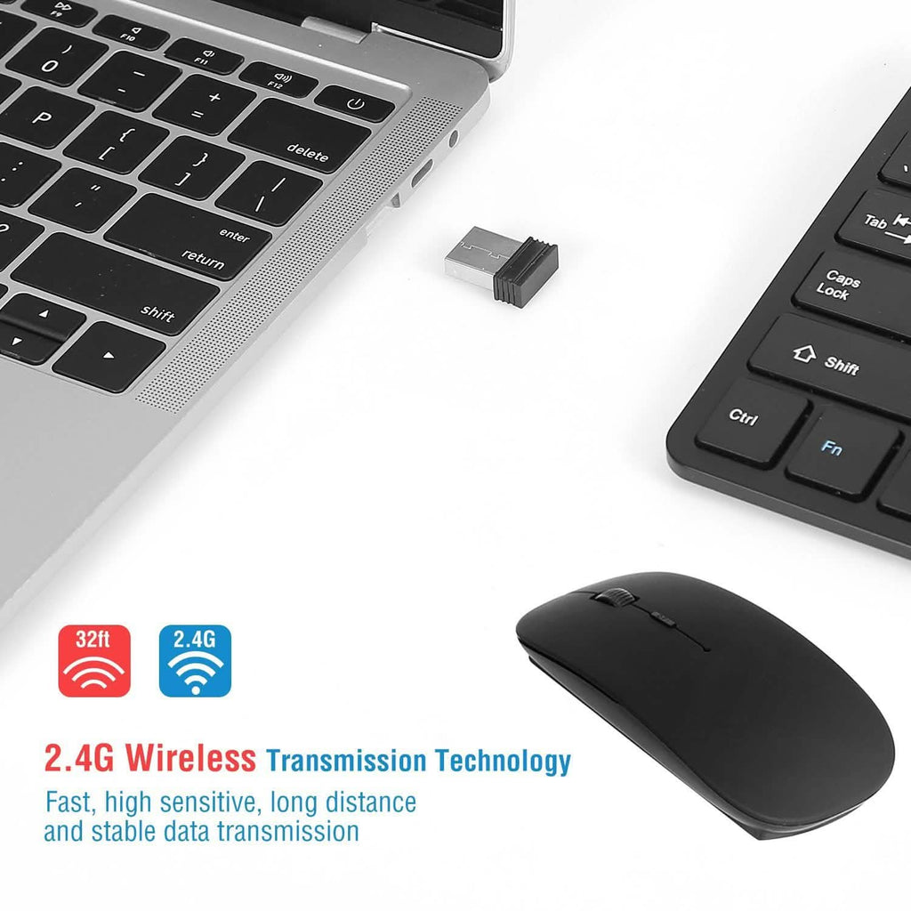 Wireless Keyboard and Mouse Combo