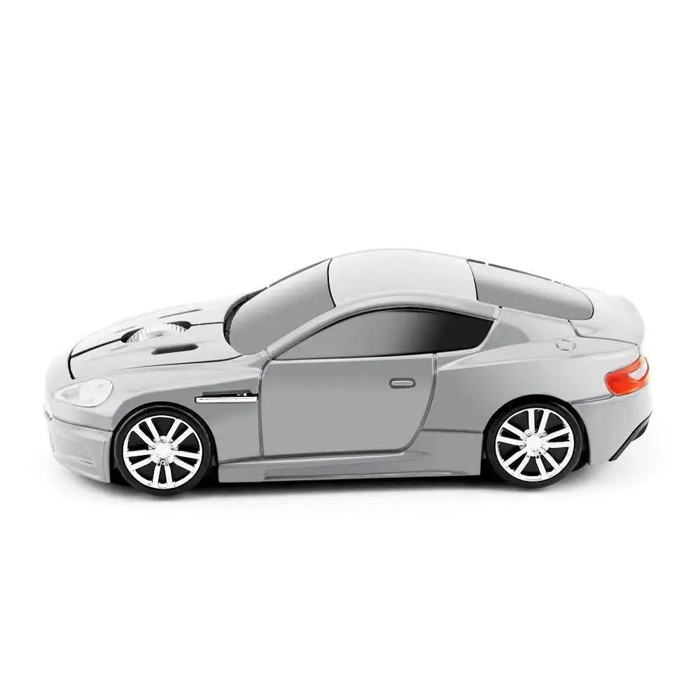 Wireless Mouse Blue Car Shaped Design 1600DPI Mouse USB Optical  Ergonomic 3D Sports Car Mice For Laptop