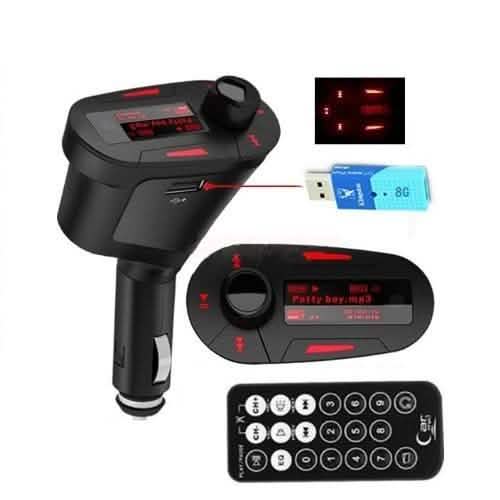Wireless MP3 Player and FM Transmitter Modulator