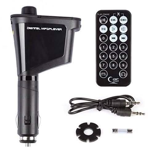 Wireless MP3 Player and FM Transmitter Modulator