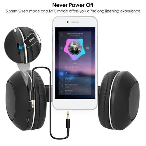 Wireless Over-Ear Foldable Headphones