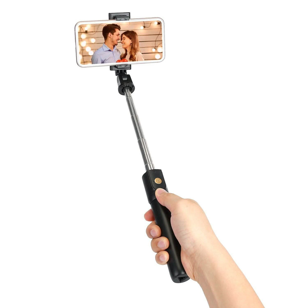 Wireless Selfie Stick Extendable Tripod with Detachable Remote Shutter for 3.5-6.2" Phone