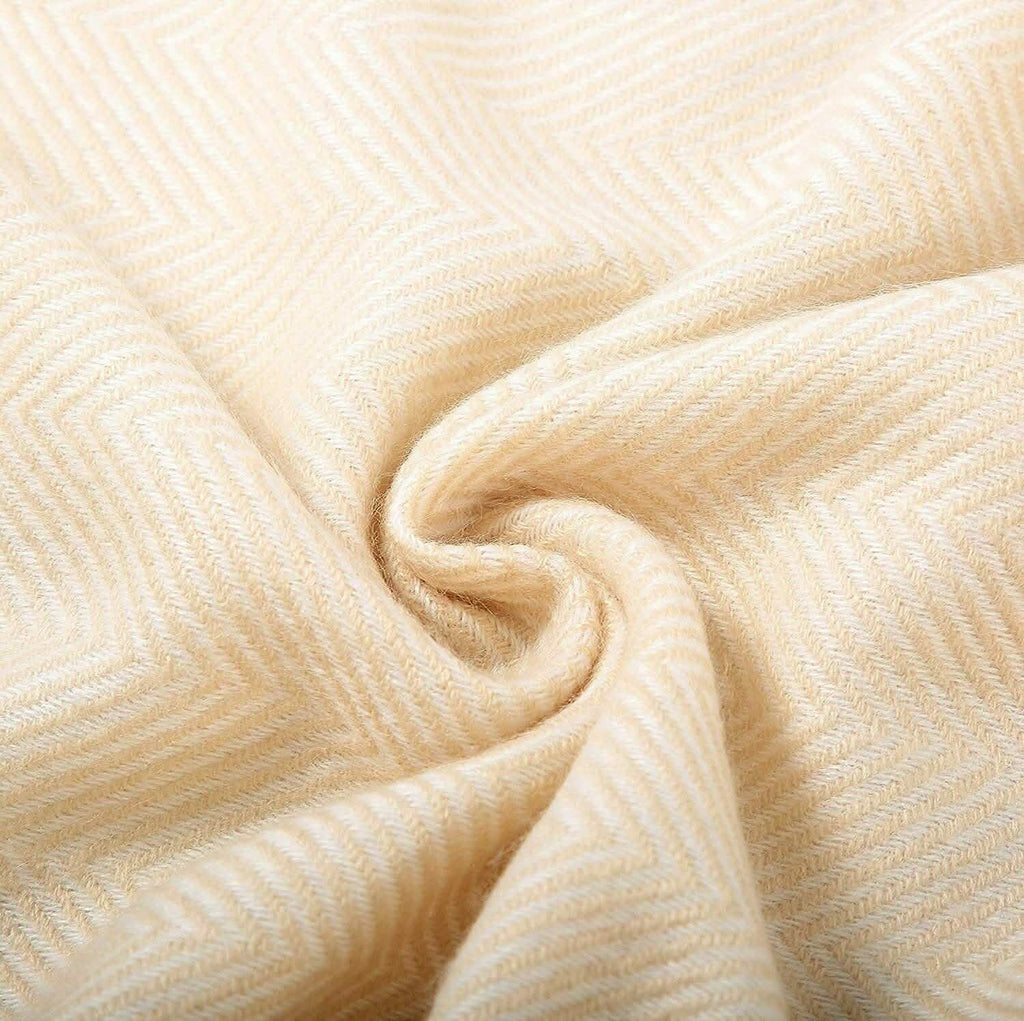 Wisley Home 100% Acrylic Chevron Pattern Throw