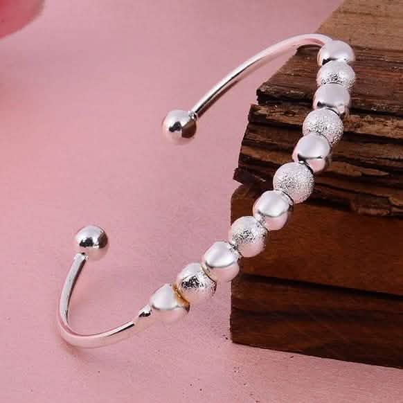 Woman Fashion Silver Bracelet