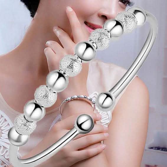 Woman Fashion Silver Bracelet
