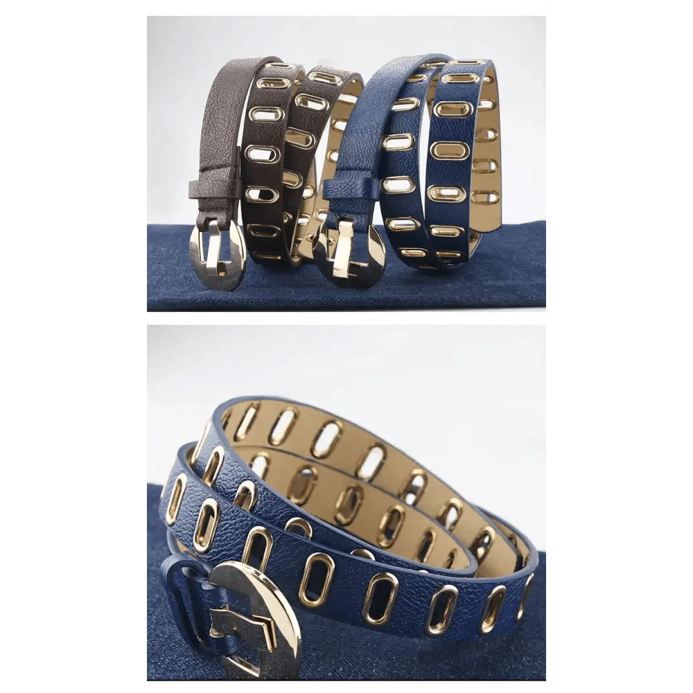 Women Casual Adjustable Leather Waistband Dresses Classic Belt Trendy Women's Fashionable Waistband Party Cute Vintage Belts For Female