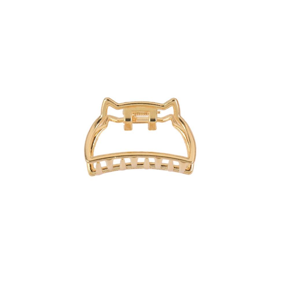 Women Fashion Hair Claw Korean Minimalist Style Geometric Metal Catch Clip Chic Barrettes Headwear High Quality Gorgeous Hair Accessories For Women