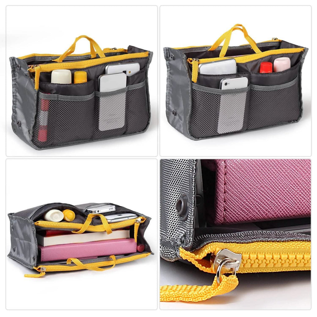 Women Lady Travel Insert Handbag Organizer Makeup Bags