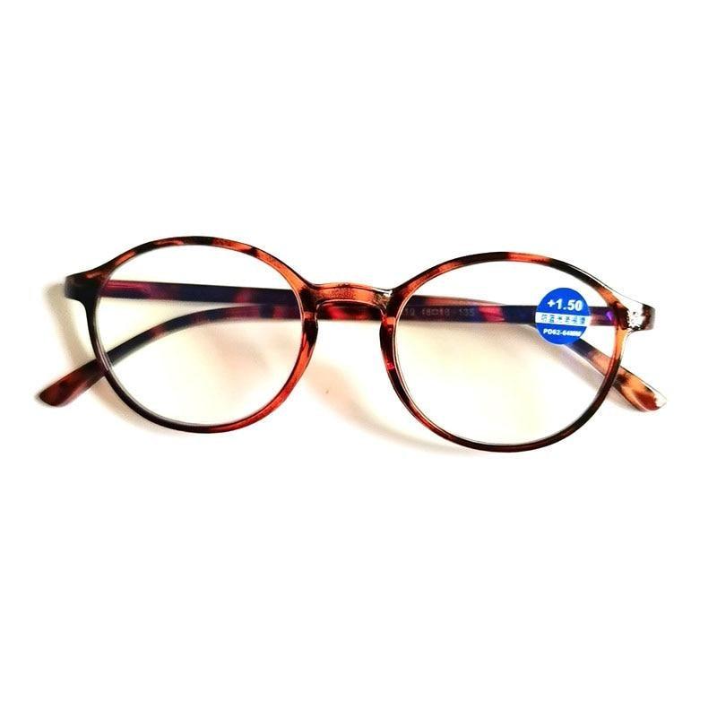 Women Men Round Black Leopard Lunettes Presbyopia Fashion Square Eyewear Anti UV Ray Computer Gaming Eyeglasses Strength Reading Glasses Eyeglasses 3.5 4.0