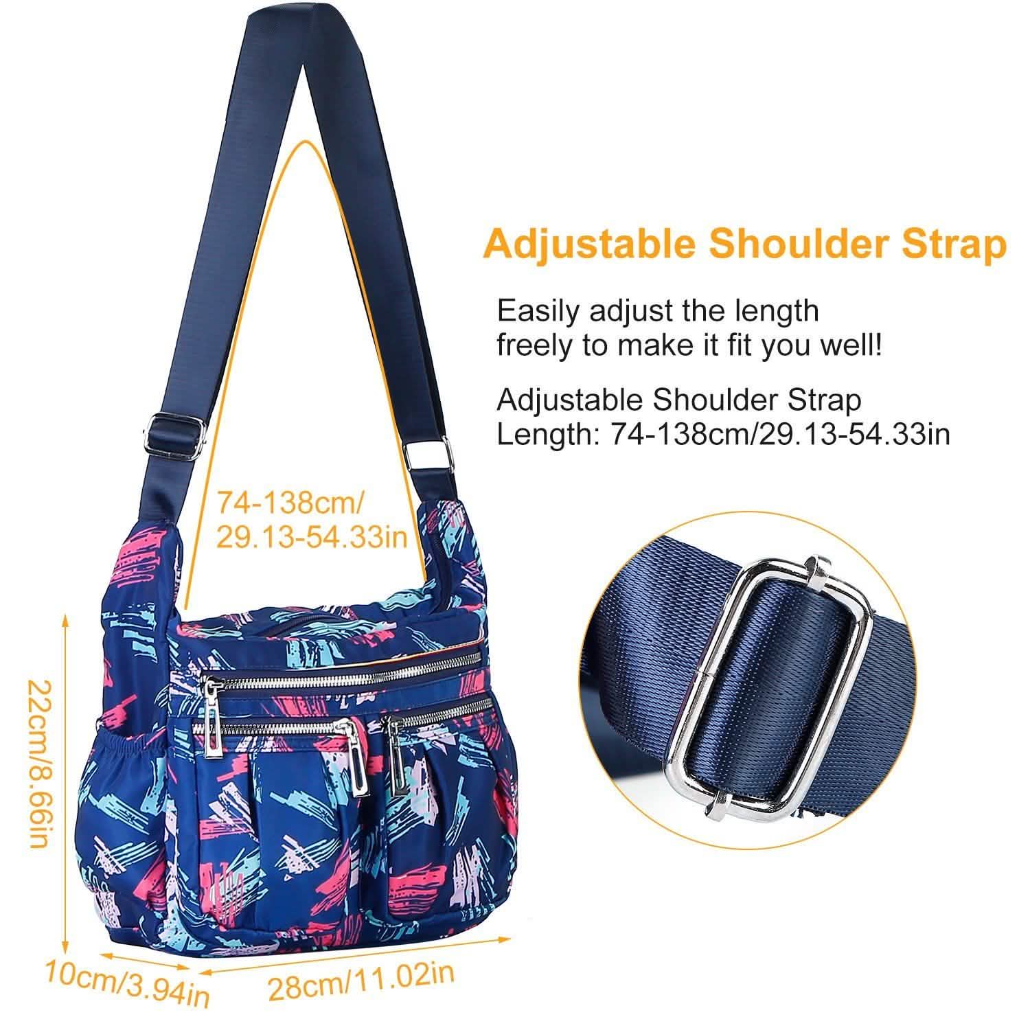 Women Multi-Pocket Shoulder Bag