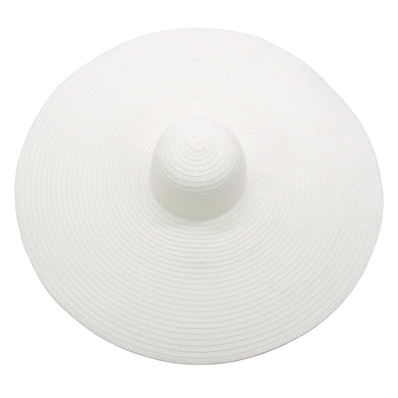 Women Oversized Foldable Summer Large Wide Hat Beach Straw Hat Cute Sun Cap Retro Foldable Handmade Big Hats Ladies UV Protection Hat Vintage Summer Sun Beach Hats