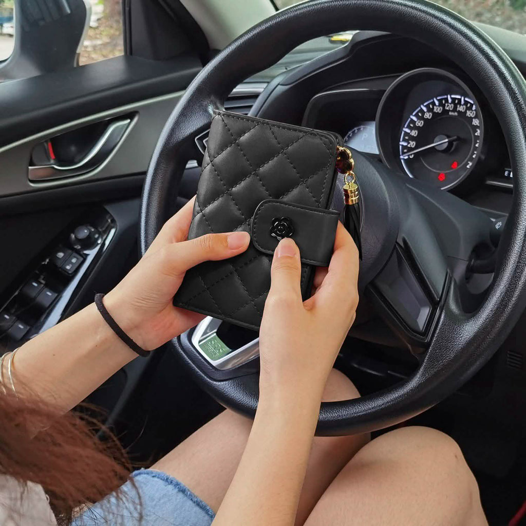 Women PU Leather Clutch Wallet
