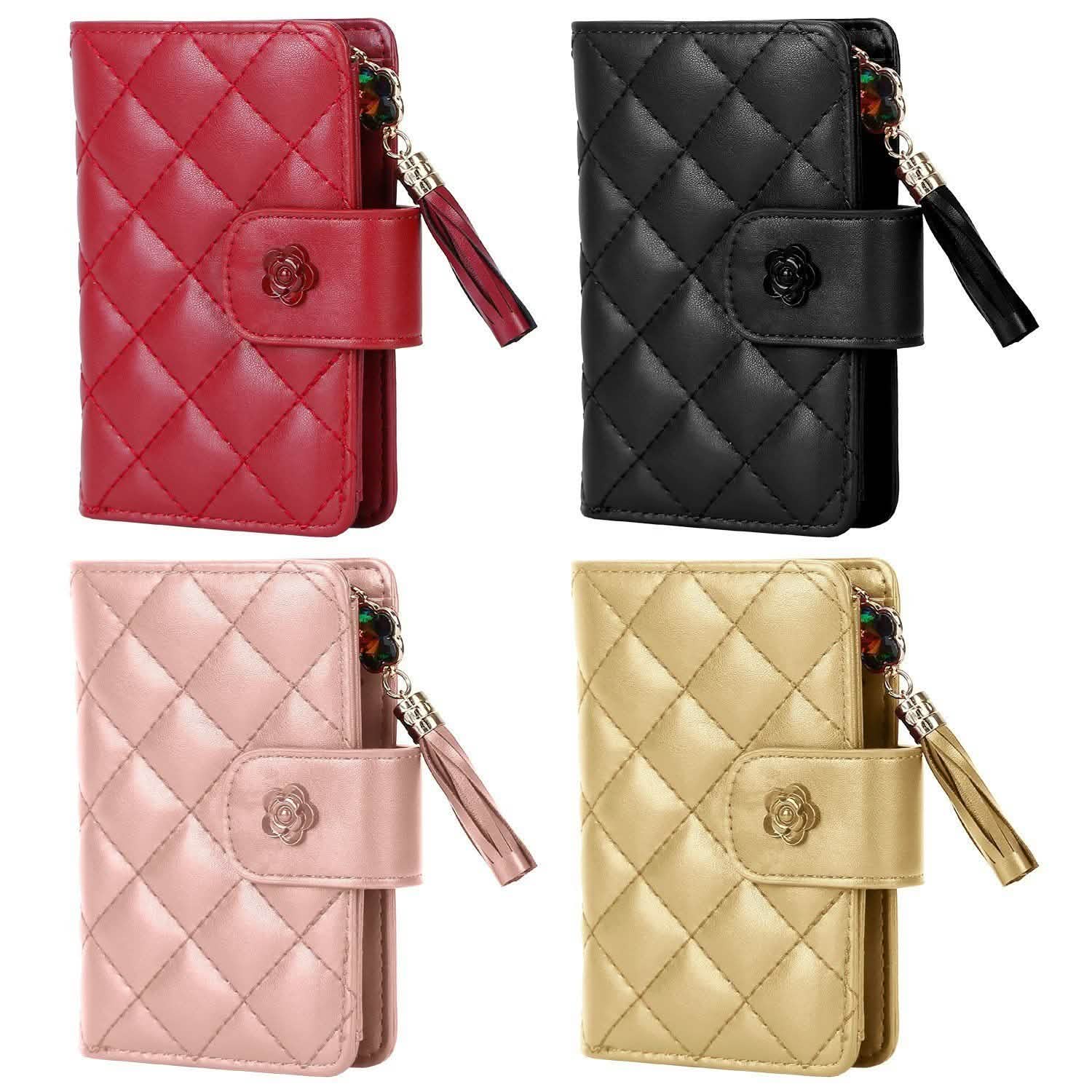 Women PU Leather Clutch Wallet