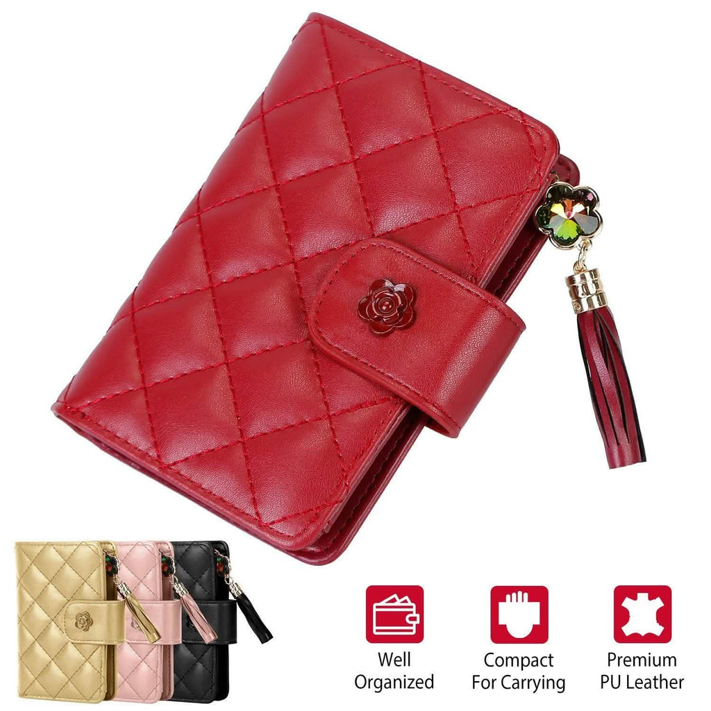 Women PU Leather Clutch Wallet