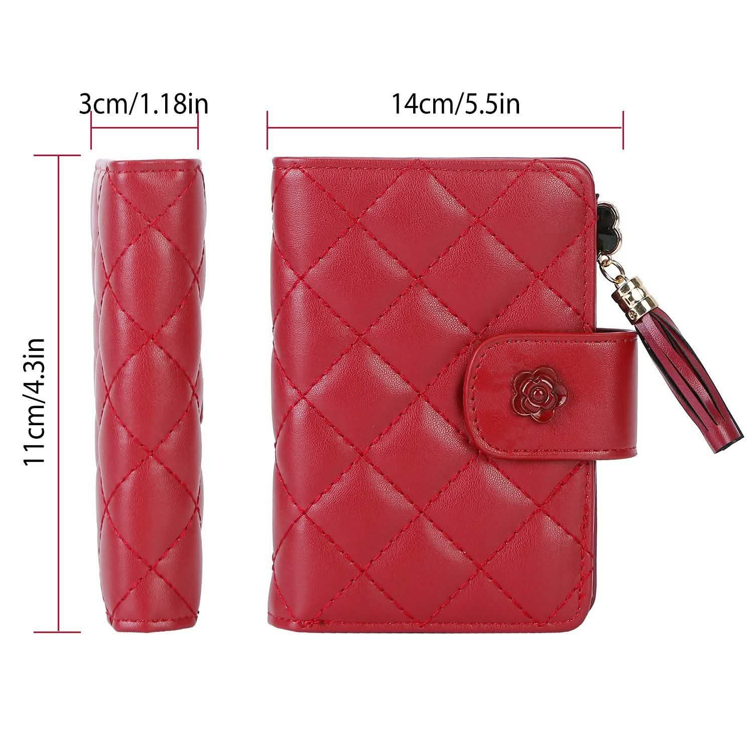 Women PU Leather Clutch Wallet
