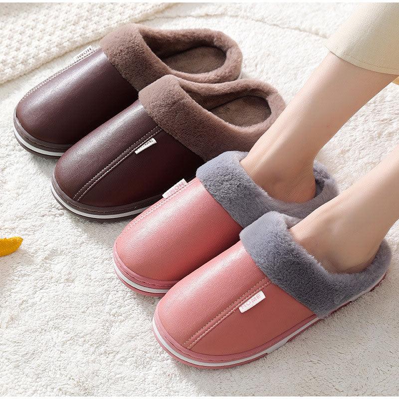Women's Home Slippers Plush Warm House Shoes Non-Slip Soft Winter Indoors Bedroom Couples Floor Slipper Comfy Warm Memory Foam Faux Fur Indoor Outdoor Non Slip Winter Home Shoes