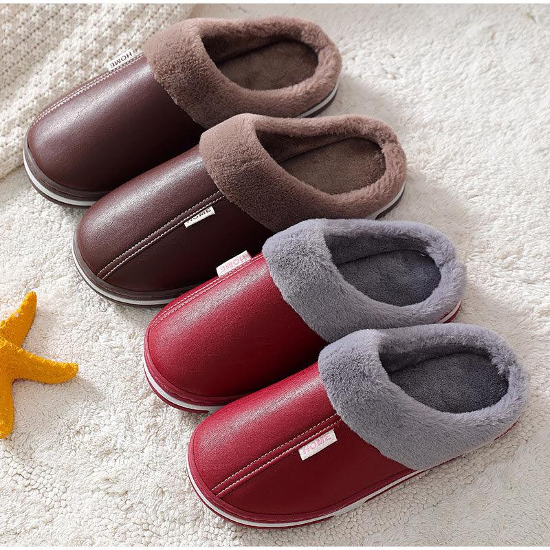 Women's Home Slippers Plush Warm House Shoes Non-Slip Soft Winter Indoors Bedroom Couples Floor Slipper Comfy Warm Memory Foam Faux Fur Indoor Outdoor Non Slip Winter Home Shoes