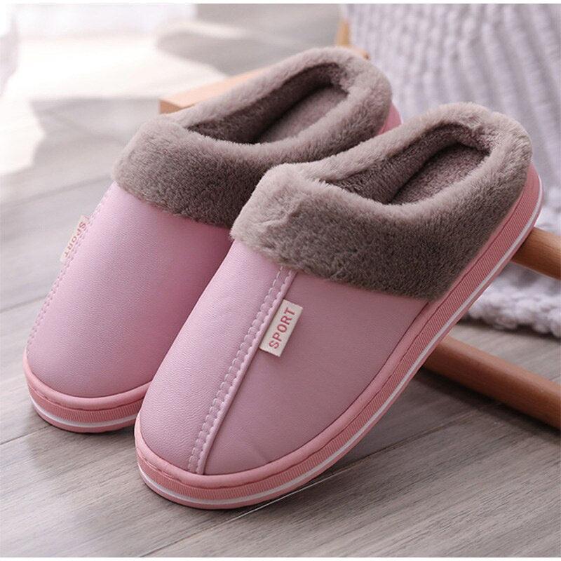 Women's Home Slippers Plush Warm House Shoes Non-Slip Soft Winter Indoors Bedroom Couples Floor Slipper Comfy Warm Memory Foam Faux Fur Indoor Outdoor Non Slip Winter Home Shoes