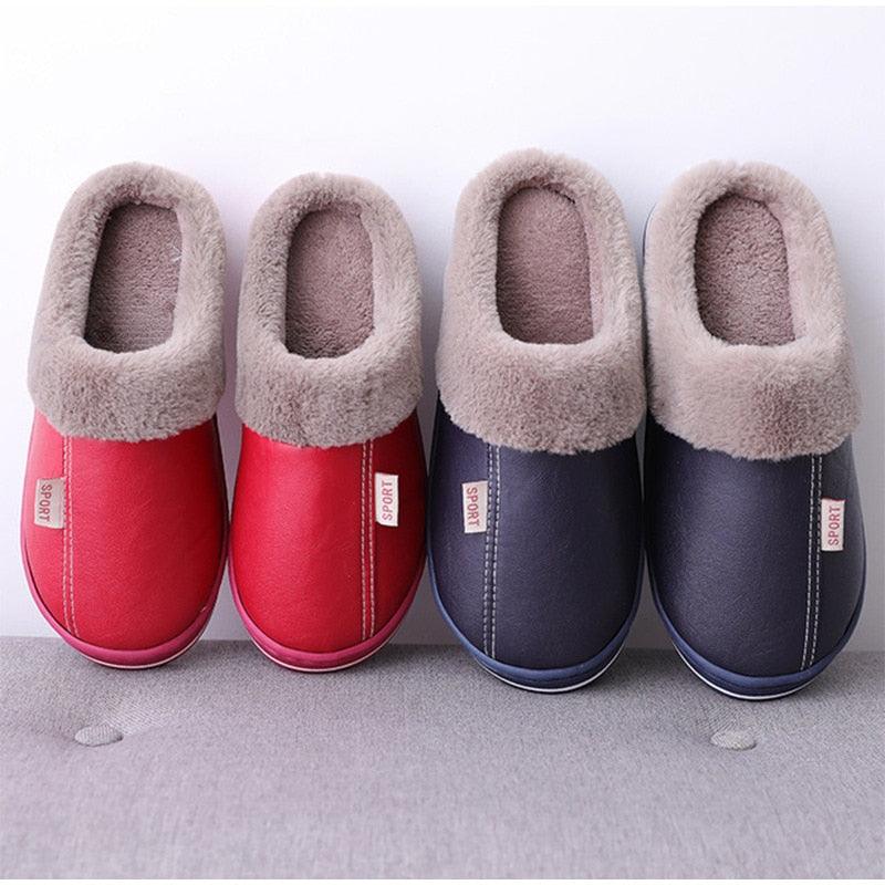 Women's Home Slippers Plush Warm House Shoes Non-Slip Soft Winter Indoors Bedroom Couples Floor Slipper Comfy Warm Memory Foam Faux Fur Indoor Outdoor Non Slip Winter Home Shoes