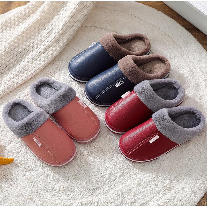 Women's Home Slippers Plush Warm House Shoes Non-Slip Soft Winter Indoors Bedroom Couples Floor Slipper Comfy Warm Memory Foam Faux Fur Indoor Outdoor Non Slip Winter Home Shoes