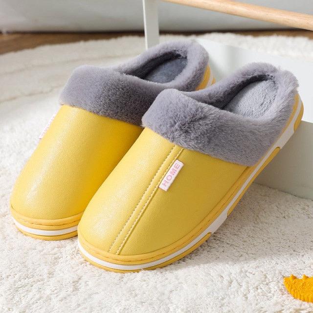 Women's Home Slippers Plush Warm House Shoes Non-Slip Soft Winter Indoors Bedroom Couples Floor Slipper Comfy Warm Memory Foam Faux Fur Indoor Outdoor Non Slip Winter Home Shoes