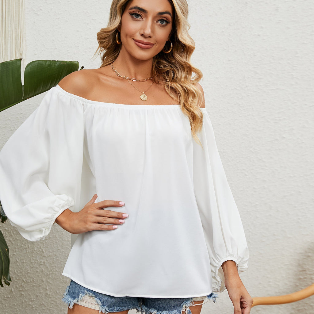 Women's one-piece collar top