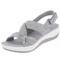 Women Summer Open Toe Sandals Women Bow Platform Comfy Beach Sandals Women Bow-Knot Platform Simple Outdoor Flip-Flops Beach Sandals Fashion Slippers Summer Sandals