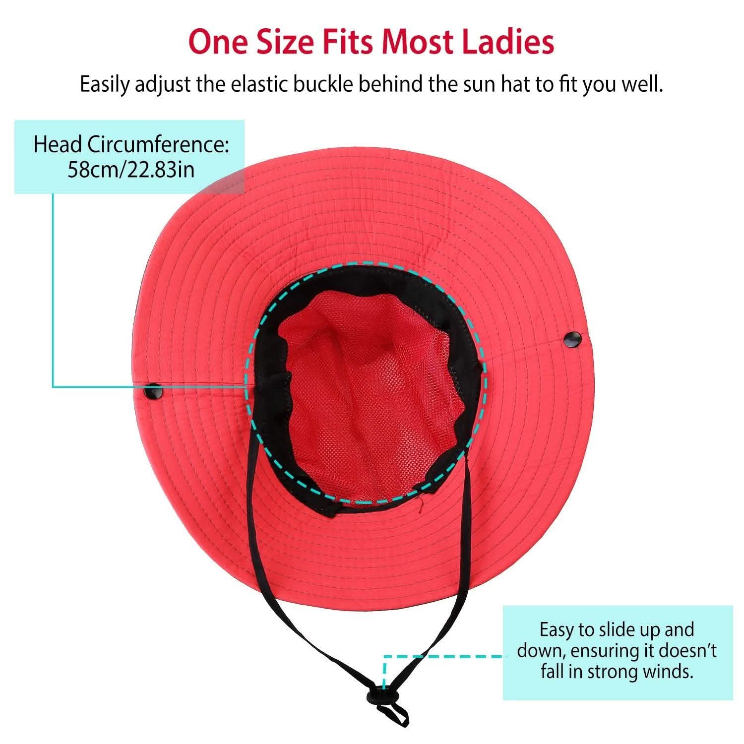Women Summer Sun Bucket Hats Foldable