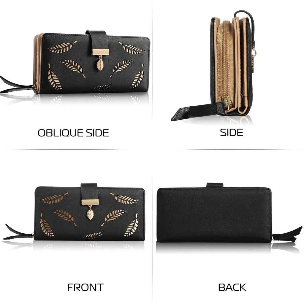 Women Wallet PU Leather Lady Long Purse