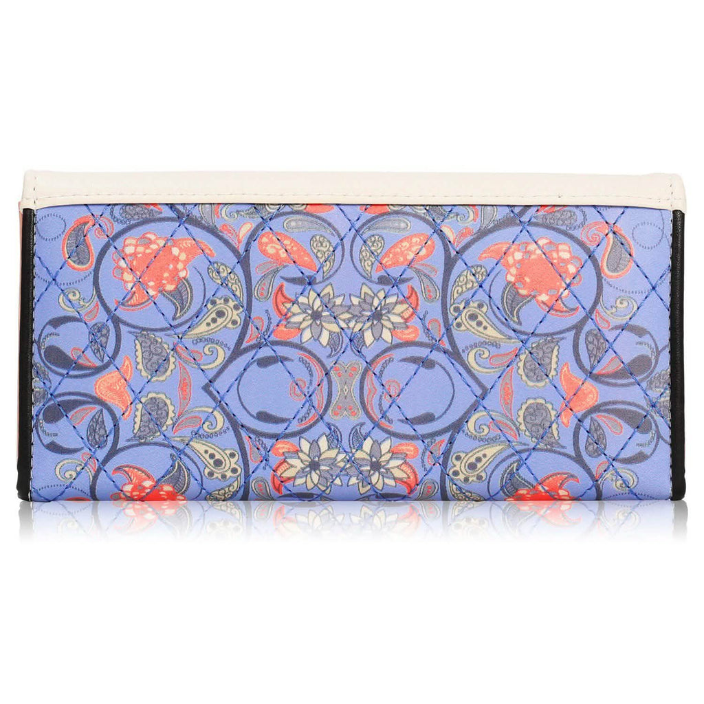 Women Wallet Soft Leather Trifold Clutch Purse