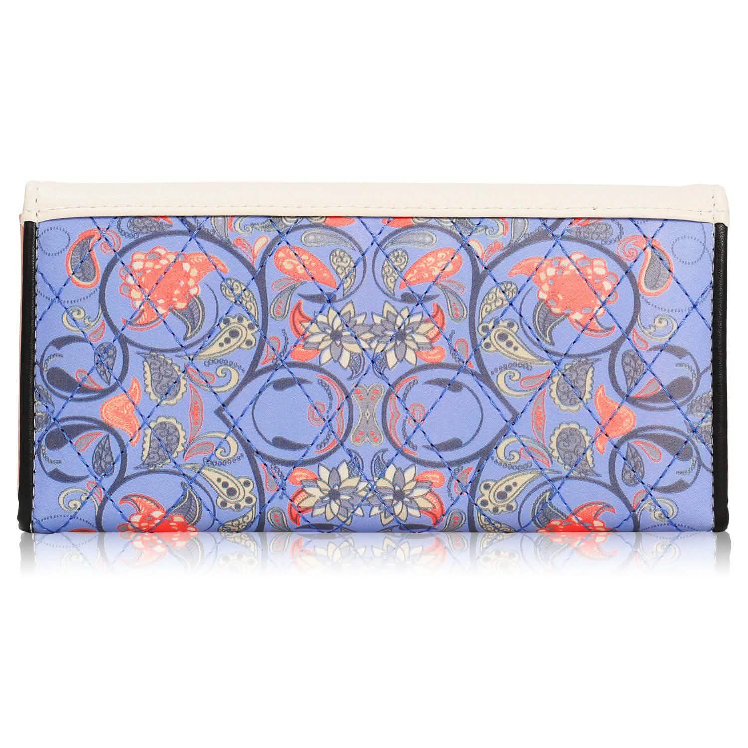 Women Wallet Soft Leather Trifold Clutch Purse