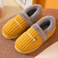Women Winter Slippers Female Plush Thick Bottom Home Cotton Shoes Non-Slip Comfortable Indoors Flats Men's Plush Fleece Lined House Shoes Indoor Outdoor Anti-Skid Rubber Sole