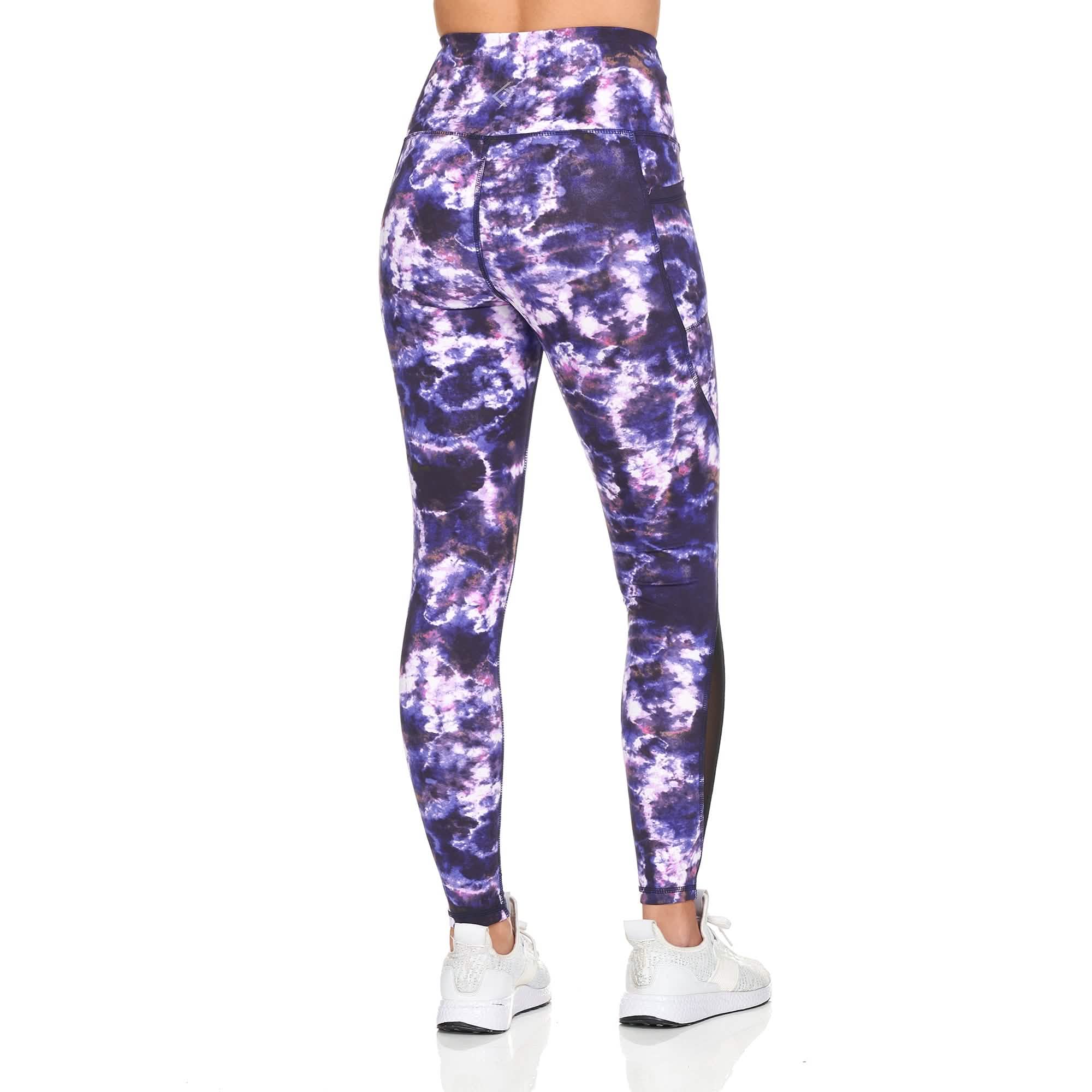 Women's Active High Rise Printed Leggings With Pockets