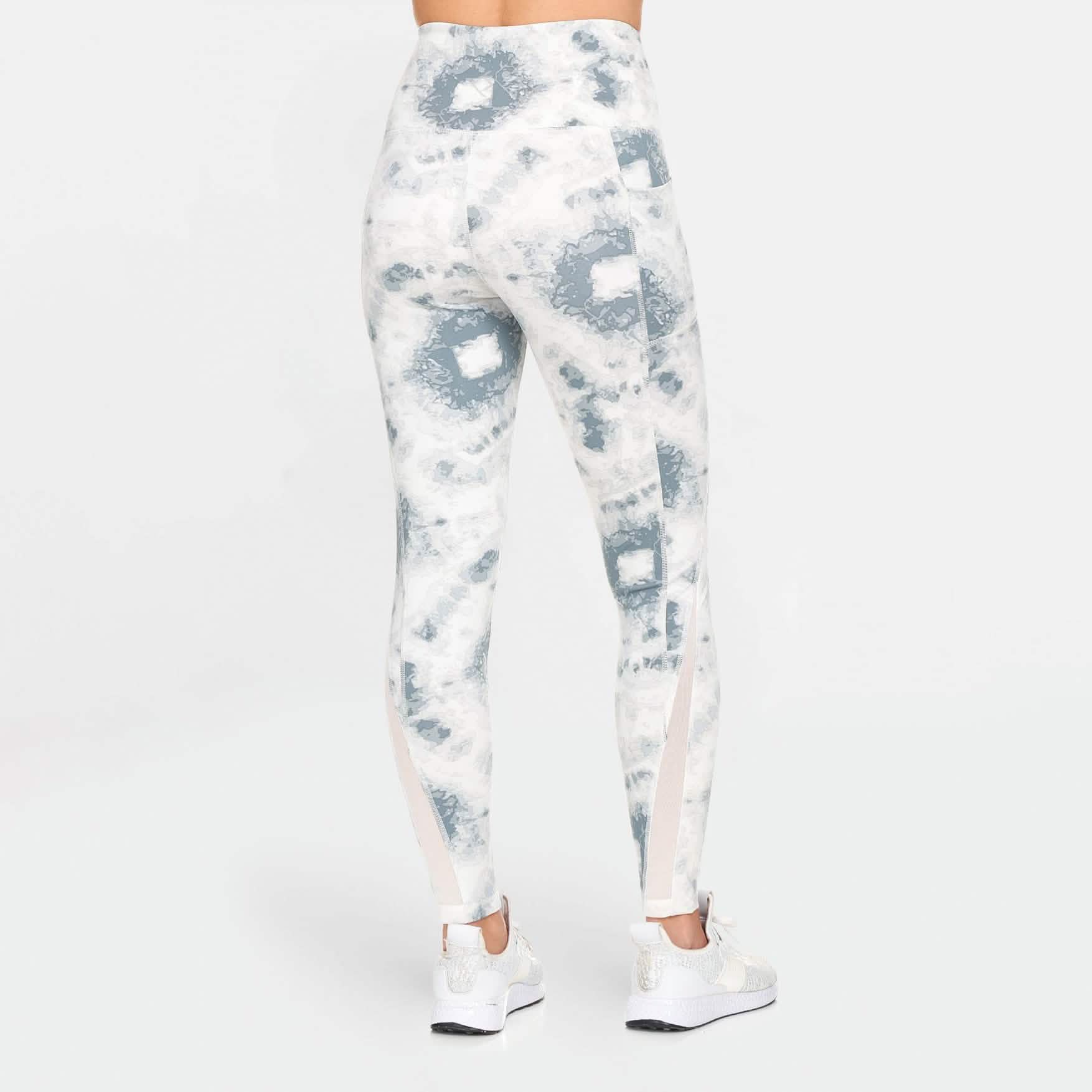Women's Active High Rise Printed Leggings with Pockets