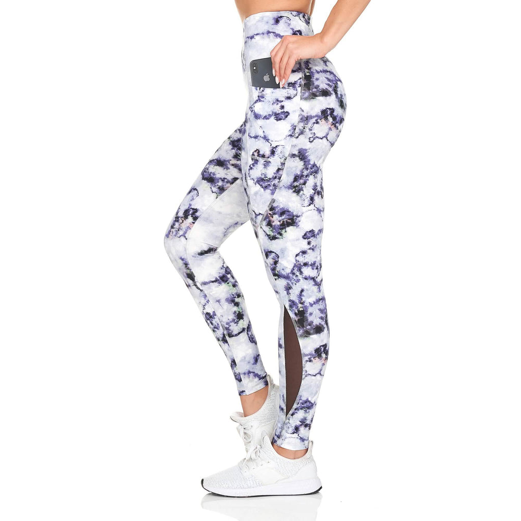 Women's Active High Rise Printed Leggings With Pockets