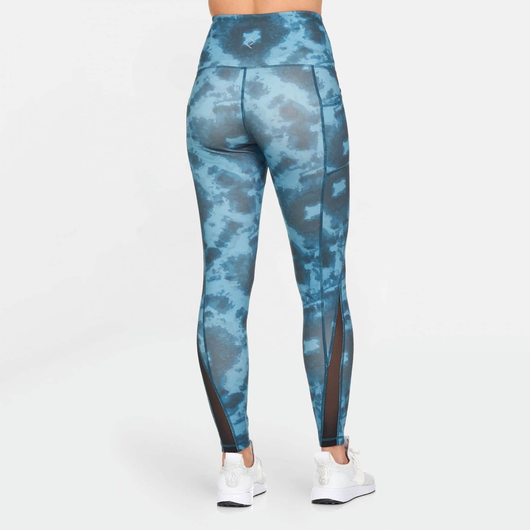 Women's Active High Rise Printed Leggings with Pockets