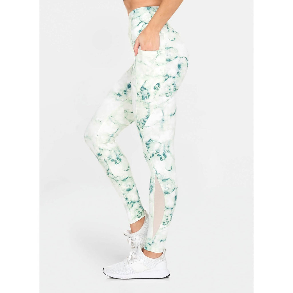 Women's Active High Rise Printed Leggings With Pockets