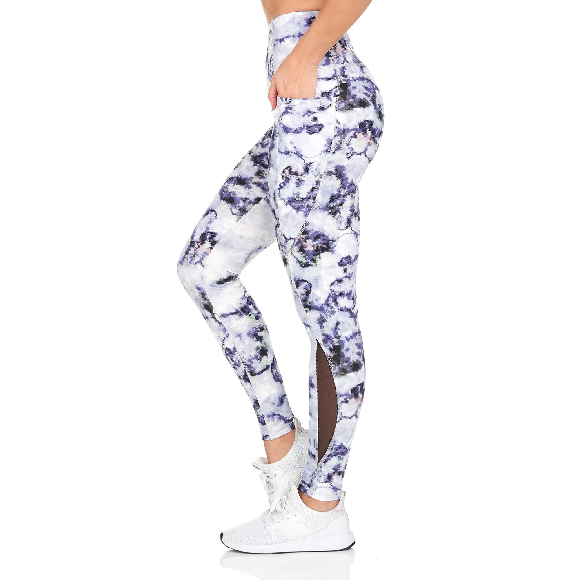 Women's Active High Rise Printed Leggings With Pockets