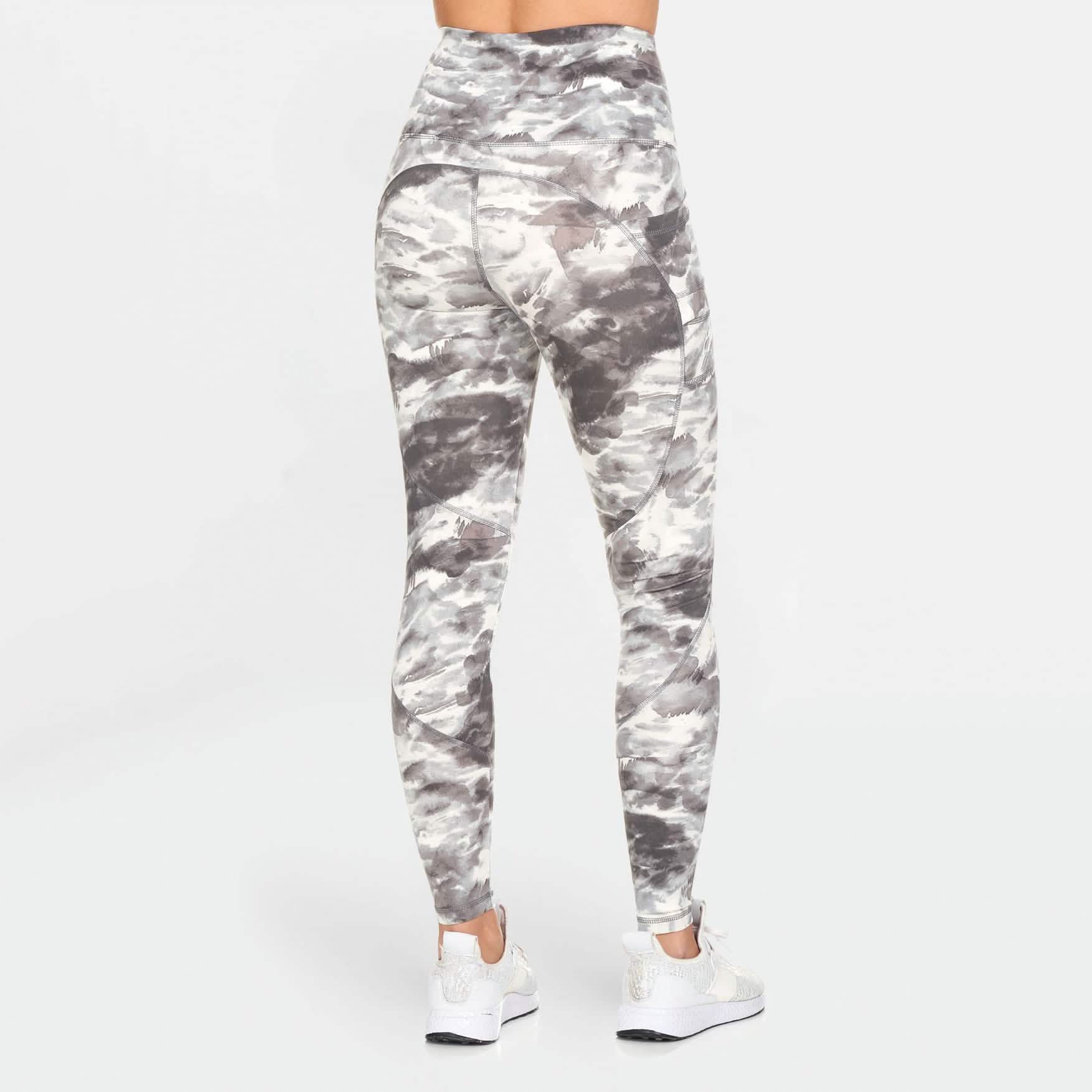 Women's Active High Rise Printed Leggings with Pockets