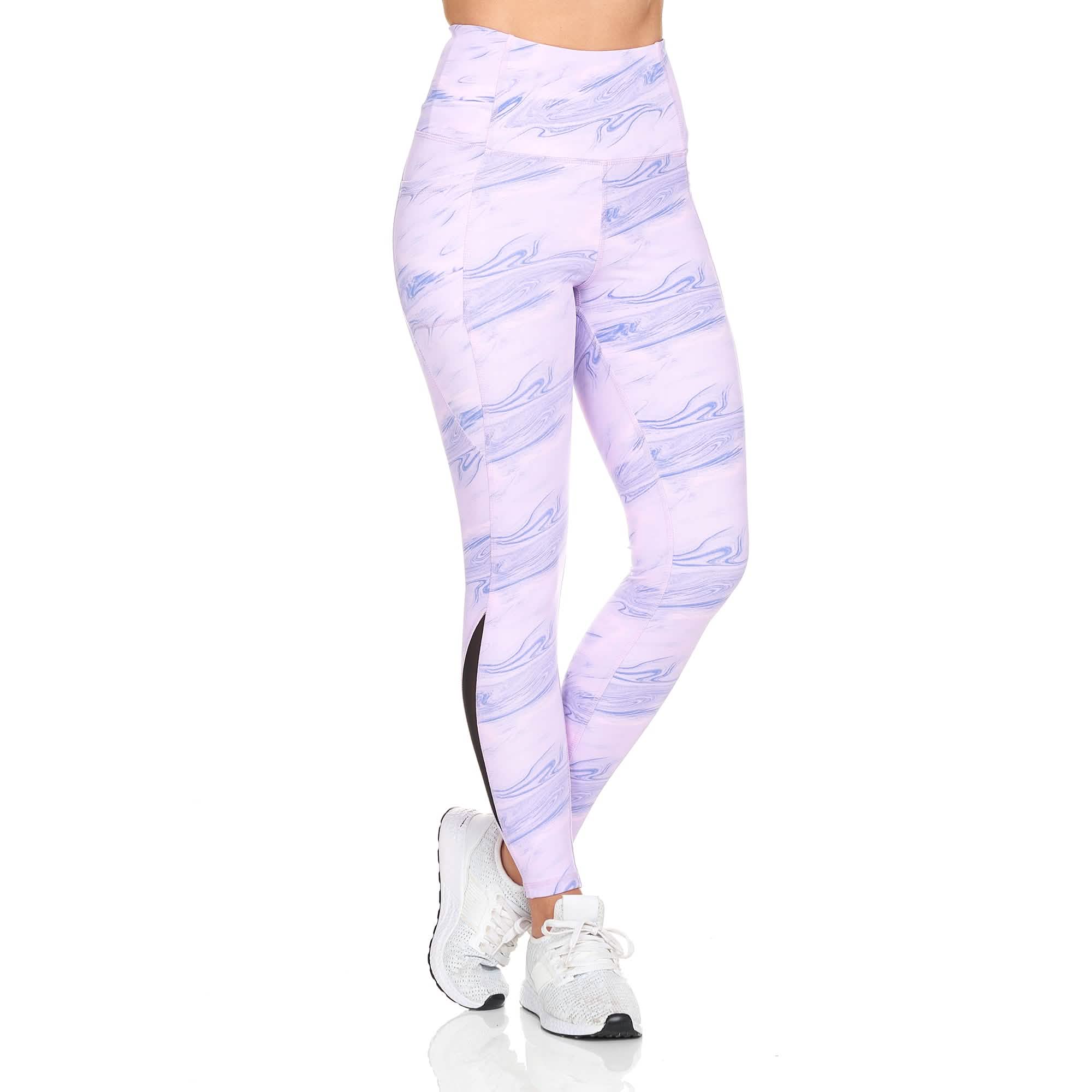 Women's Active High Rise Printed Leggings With Pockets