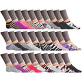 Women’s Breathable Colorful Fun No Show Low Cut Ankle Socks
